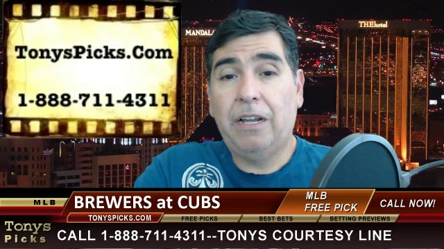 Chicago Cubs vs. Milwaukee Brewers Pick Prediction MLB Odds Preview 5-16-2014