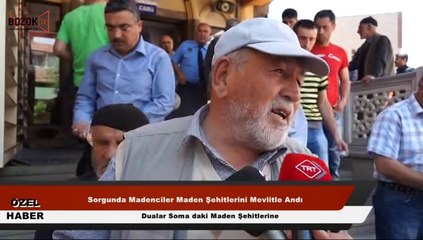 MADENCİLERDEN MADEN ŞEHİTLERİNE MEVLİTLİ ANMA