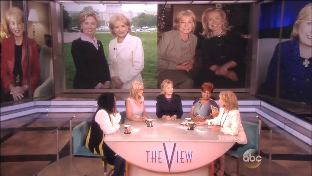 Hillary Clinton (Barbara Walters Final Show As Co-Host) The View 5-16-14