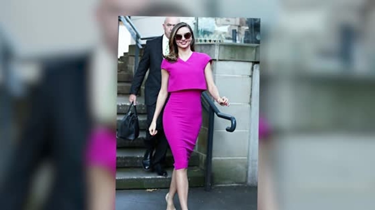 Miranda Kerr Is Pretty In Pink
