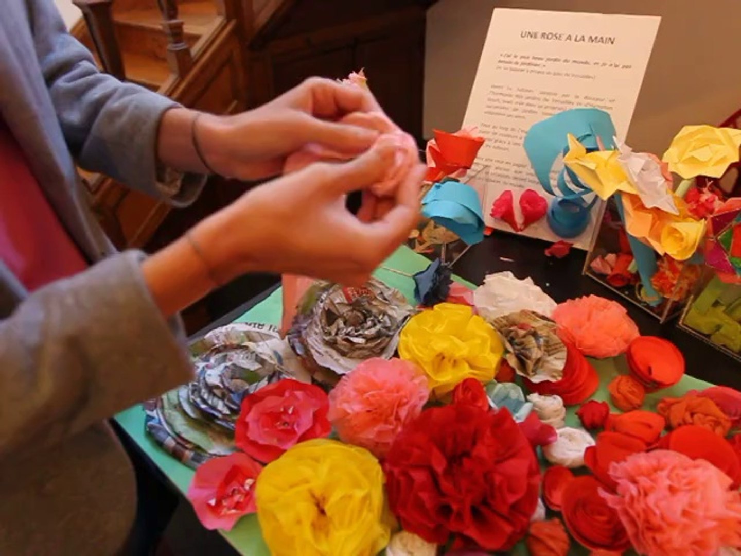 Fabriquez Votre Rose En Tissu