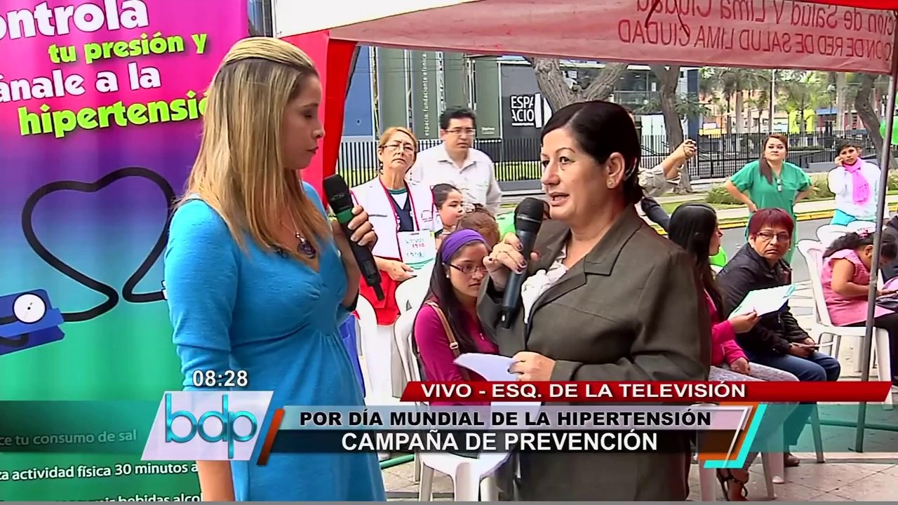 Panamericana Televisión realiza campaña gratuita contra la hipertensión (2/2)