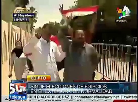 Los egipcios expatriados continúan ejerciendo su voto