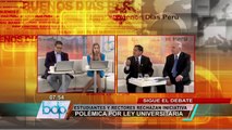 Rectores aseguran que ANR investigará irregularidades en la U. Garcilaso de la Vega