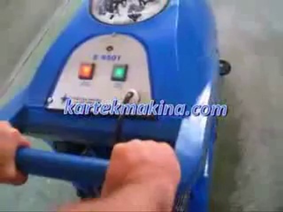 zemin temizleme makinası Kartek Makina