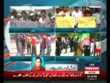 Protest agianst GEO - 16 May 2014 - Full Report BY Express News