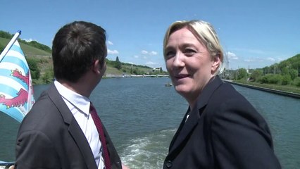 Marine Le Pen met Schengen à la corbeille