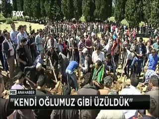 Kendi oğluna ikizi kadar benzettiği başka madenciyi toprağa verdi