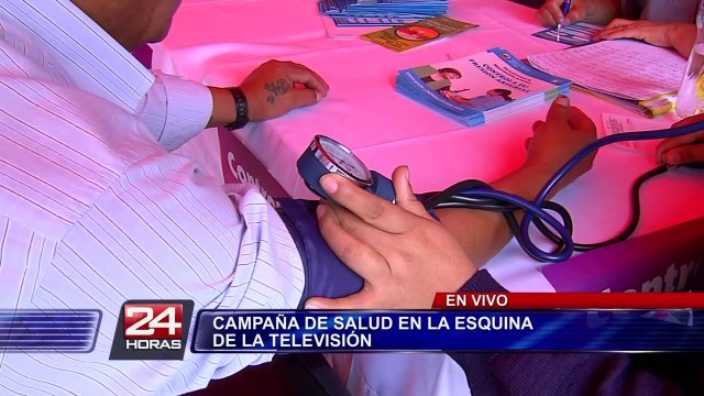Decenas de personas asistieron a campaña de salud en Panamericana TV