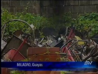 Destrucción documentos en Milagro