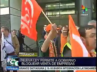 Nueva ley en Francia busca salvaguardar industrias clave