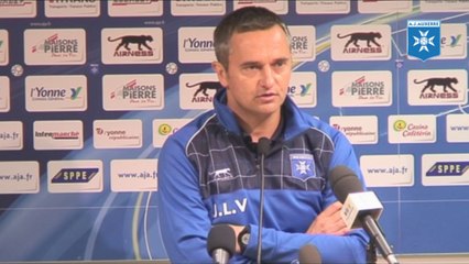 Conférence de presse AJ Auxerre - AS Nancy Lorraine