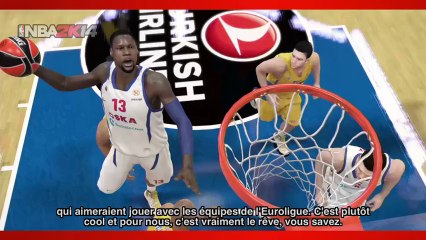 NBA 2K15 - Présentation des équipes de l'Euroleague