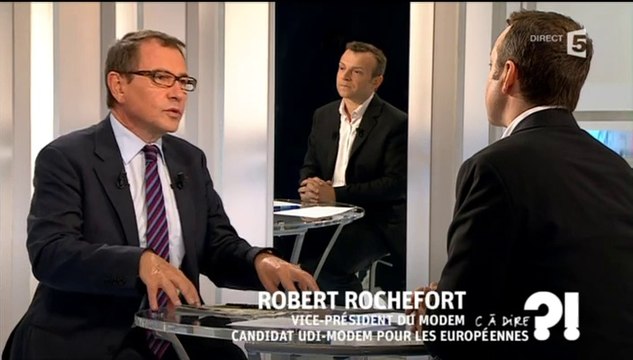 Robert Rochefort, invité de C à dire sur France 5 - 160514