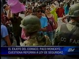 Reacción funciones militares