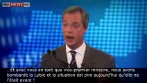 Angleterre, élections européennes :Nigel Farage vs Nick Clegg _ débat sur l'Europe !