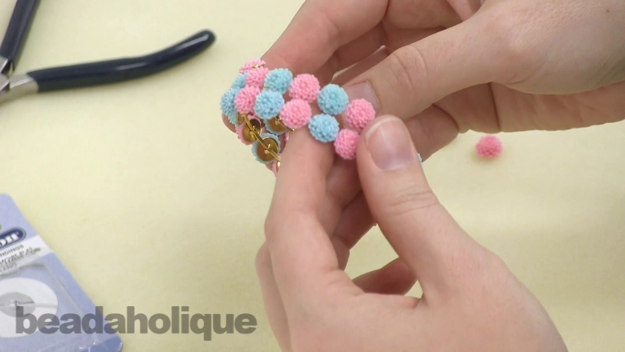 How to Use Beadalon Flat Memory Wire Glue On Pad Findings