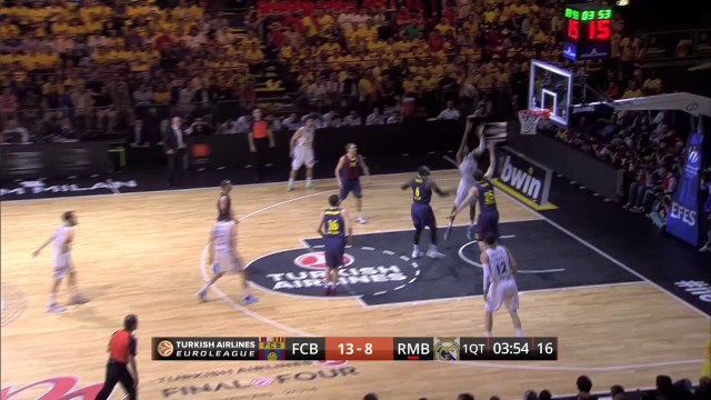 Final Four Magic Moment: Alleyoop Dunk by Marcus Slaughter, Real Madrid