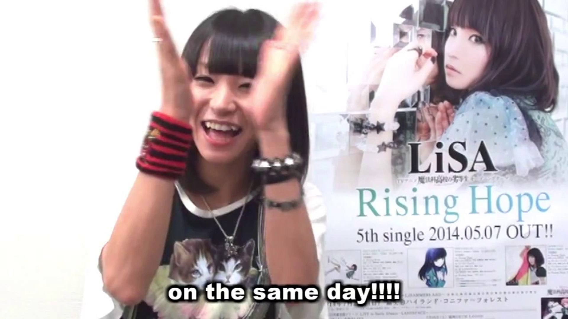Lisa New Single Rising Hope Special Message 7p Video Dailymotion