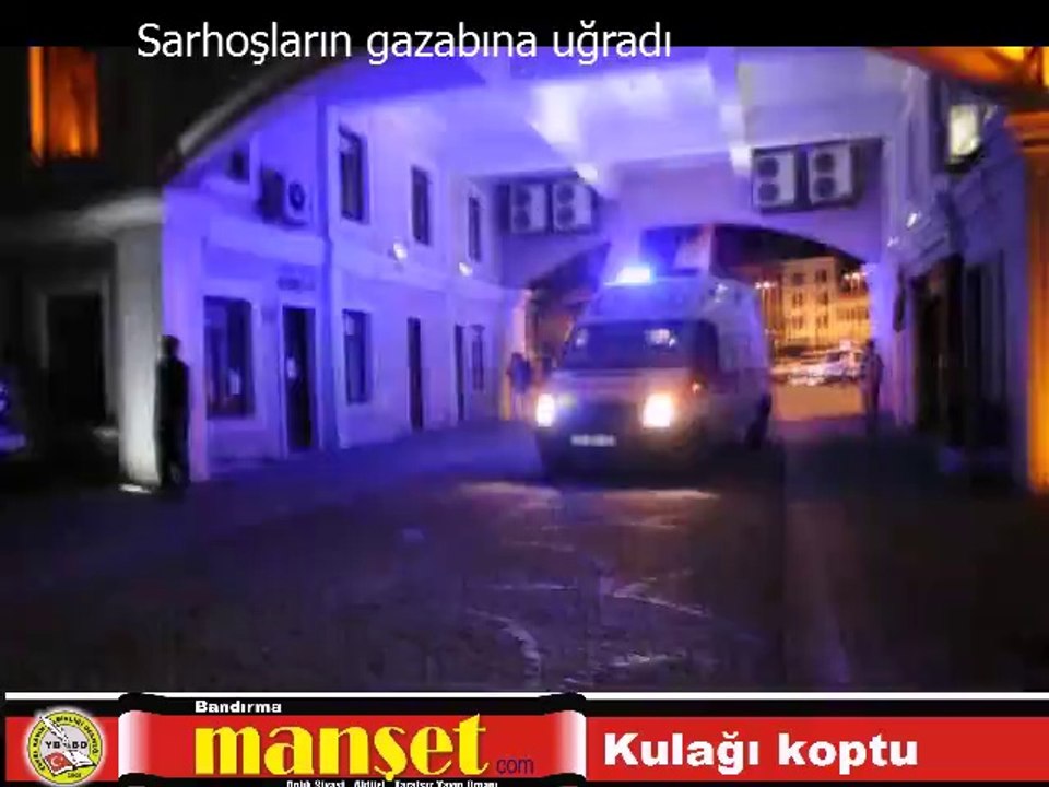 Kulağı koptu