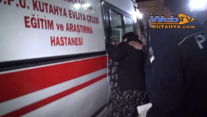 Ağır yaralı oğlunun ayaklarını öptü