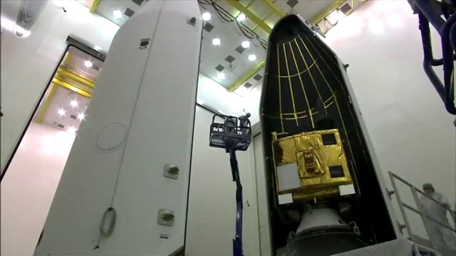 [Delta IV] Processing Highlights of Delta IV Rocket & GPS IIF-6 Satellite