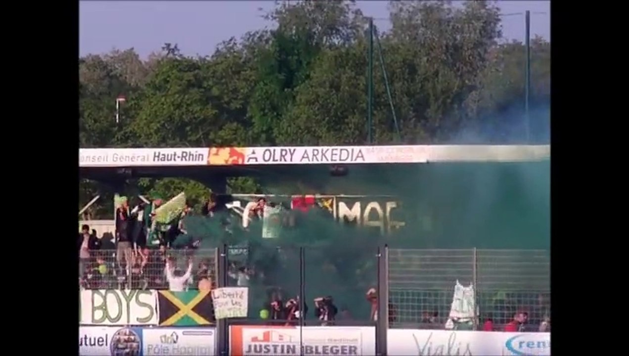 SRC VS LUZENAC 3A1 ambiance GREEN BOYS