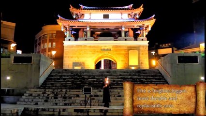 Double Torch to cane by J. Peng - Magic Trick