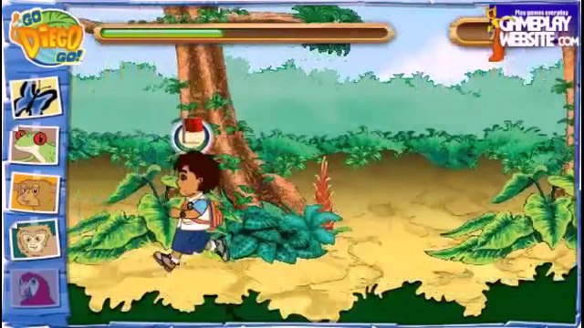 Diego go rainforest adventure Dora l Exploratrice Dora the Explorer baby games ♛♛۩۞۩❤♚