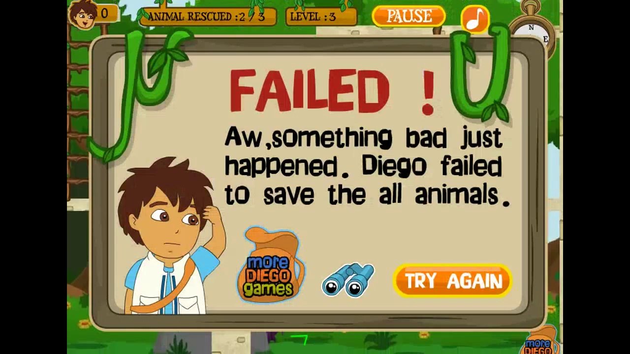 Diego is Saving all Baby Zoo Rescue   Go Diego...