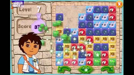 Diego piramide jeux video Dora l Exploratrice episode games - Girls Games for kids videos -