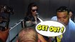 Angry Kim Kardashian SHOUTS “GET OUT!” To Paparazzi