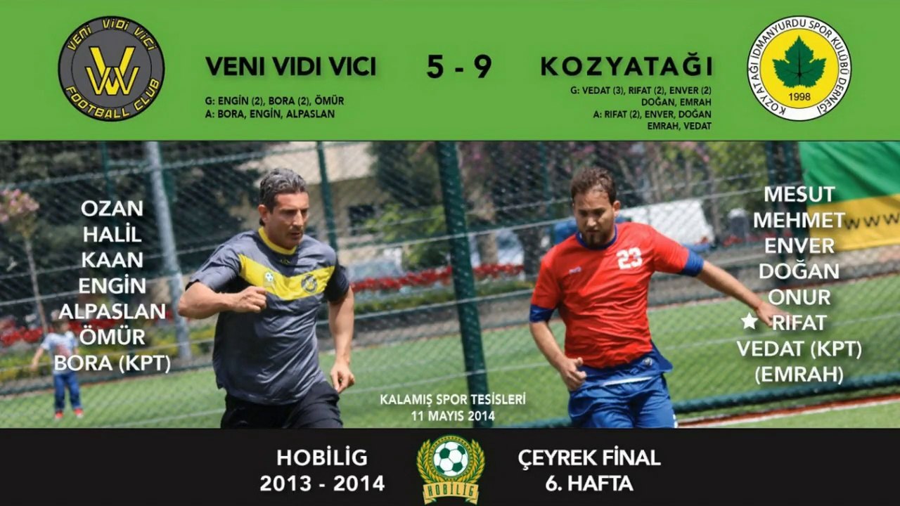 VENI VIDI VICI - KOZYATAĞI