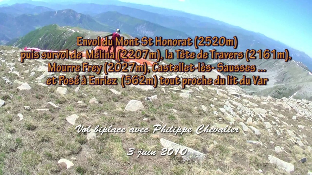 Randovol biplace du Saint Honorat