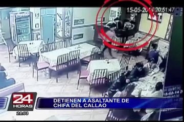 Callao: capturan a delincuente que había asaltado chifa con una pistola de juguete