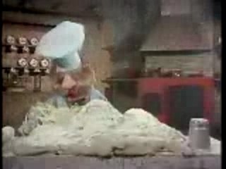 Swedish Chef - Preparing dough