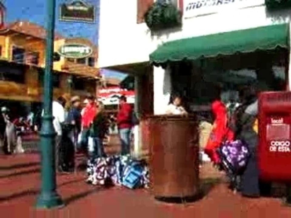The main drag in Ensenada, Mexico