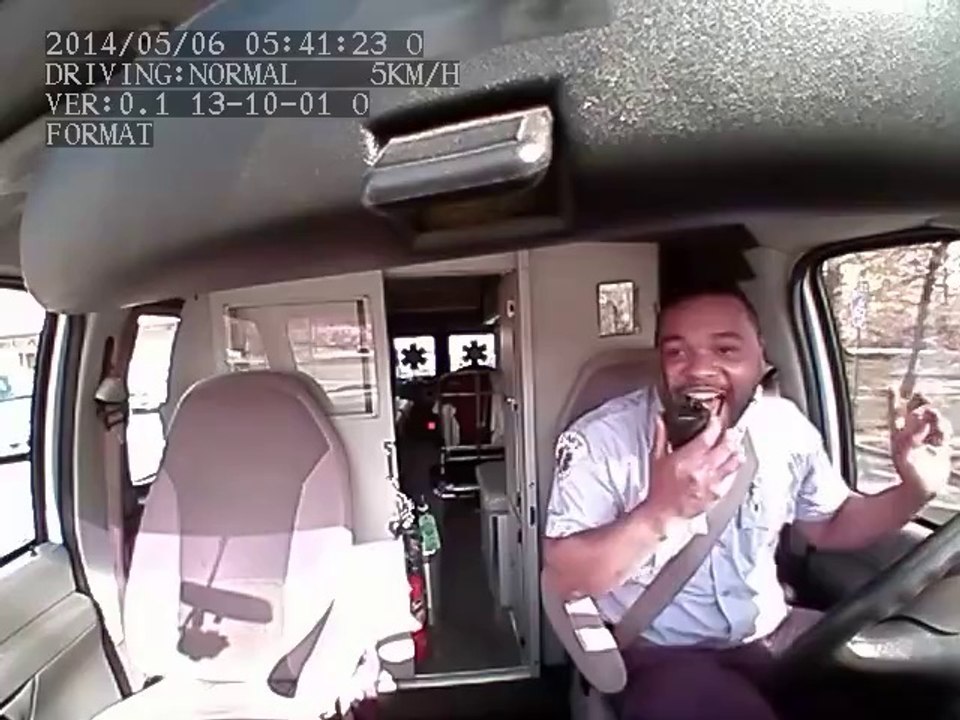 Dancing Ambulance Driver Will Make You Smile