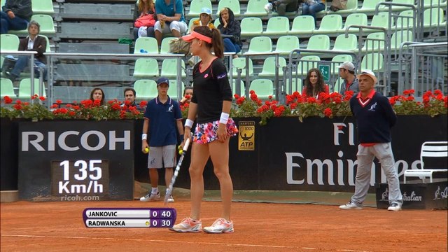 Sorpresa, la Jankovic batte la Radwanska