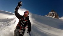 Amazing Snowboard and Ski session...Mountain Powder dream