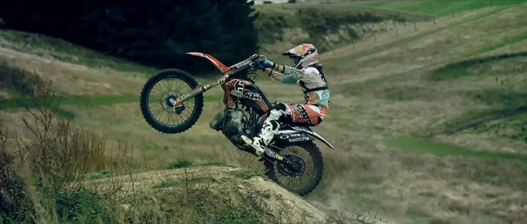 Motocross Freestyle en nouvelle-Zélande. Exceptionnel et magique.