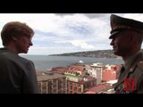 Napoli - Il Ministro della Difesa Pinotti in visita alla Nunziatella (16.05.14)