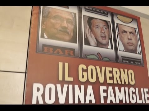 Napoli - FdI presenta proposta di legge contro gioco d'azzardo -1- (16.05.14)