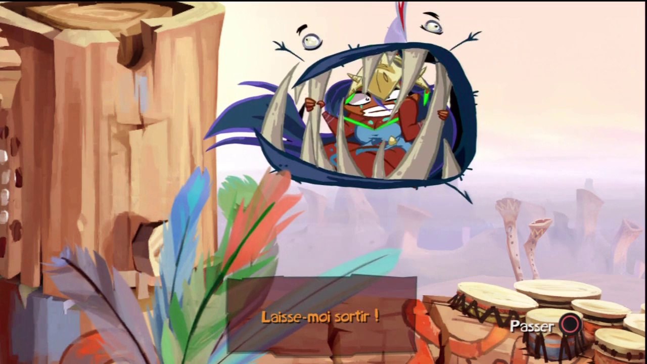 Rayman Origins - Désert des didgeridoos - Niveau 1 : Bonnes vibrations