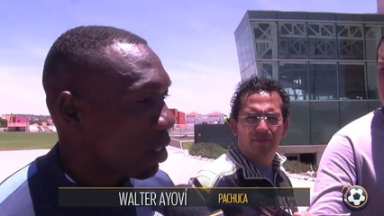 Meza es un padre para Pachuca: Walter Ayoví