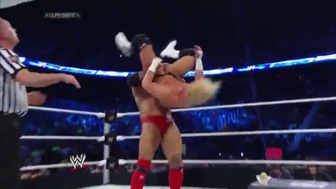 Dolph Ziggler vs. Batista SmackDown May 16/2014