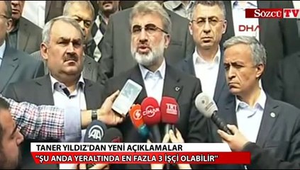 Taner Yılmaz : "Madende yangın yeniden başladı."