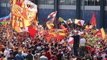 RC Lens en ligue 1 : la fête sur la place Jaurès à Lens 17 mai 2014