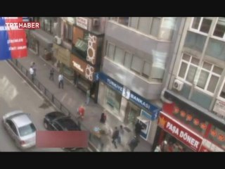 Temizlik görevlisinin sabrı