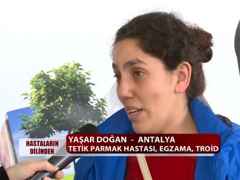 TETİK PARMAK,EGZAMA,TİROİD HASTALIĞI VARDI ŞİFALI BİTKİLERİ KULLANDI